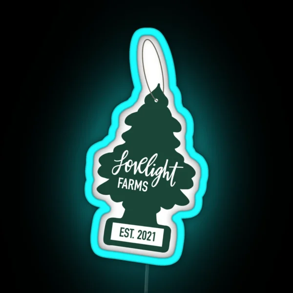 Lovelight Farms Logo RGB Neon Sign