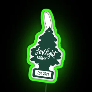 Lovelight Farms Logo RGB Neon Sign