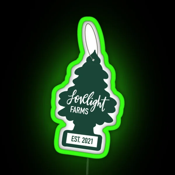 Lovelight Farms Logo RGB Neon Sign