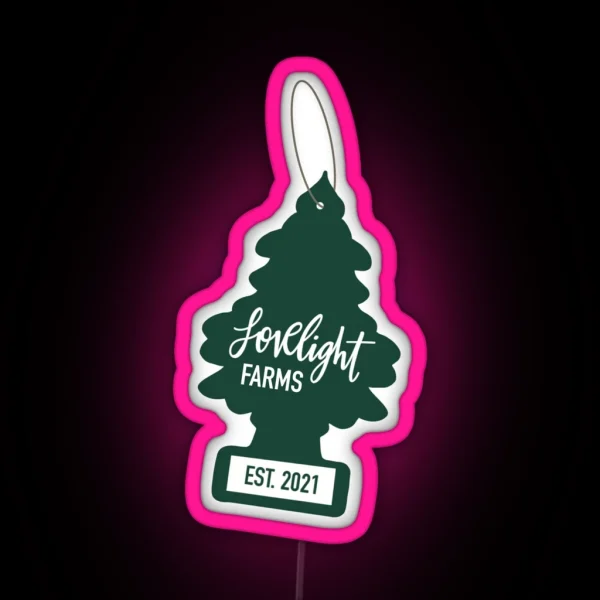 Lovelight Farms Logo RGB Neon Sign
