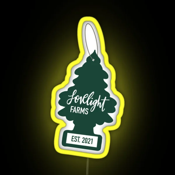 Lovelight Farms Logo RGB Neon Sign