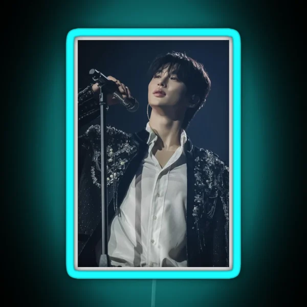 Lovely Runner Byeon Woo Seok RGB Neon Sign