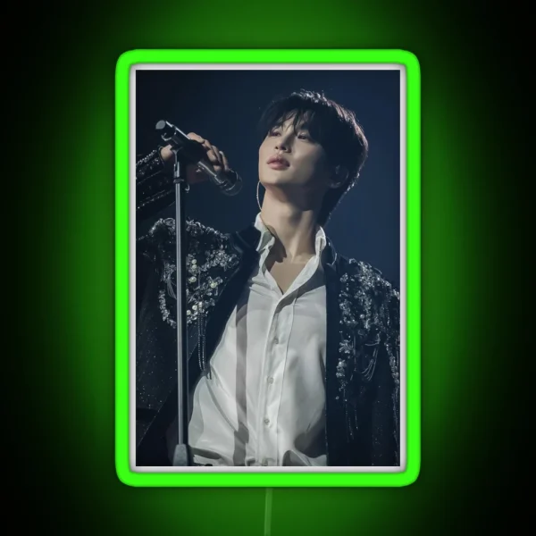 Lovely Runner Byeon Woo Seok RGB Neon Sign