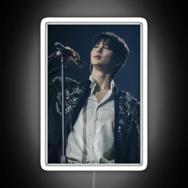 Lovely Runner Byeon Woo Seok RGB Neon Sign