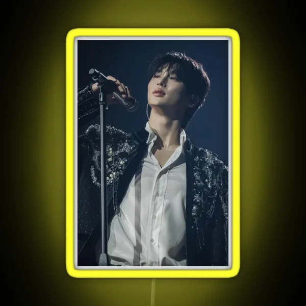 Lovely Runner Byeon Woo Seok RGB Neon Sign