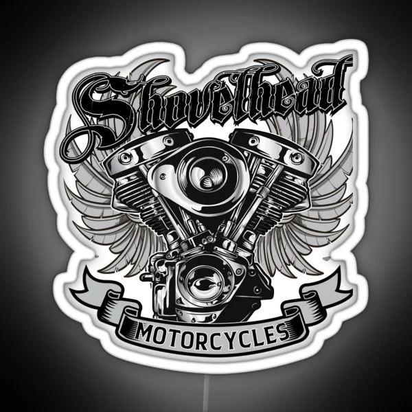 Lover Gift Shovelhead Classic Fan RGB Neon Sign