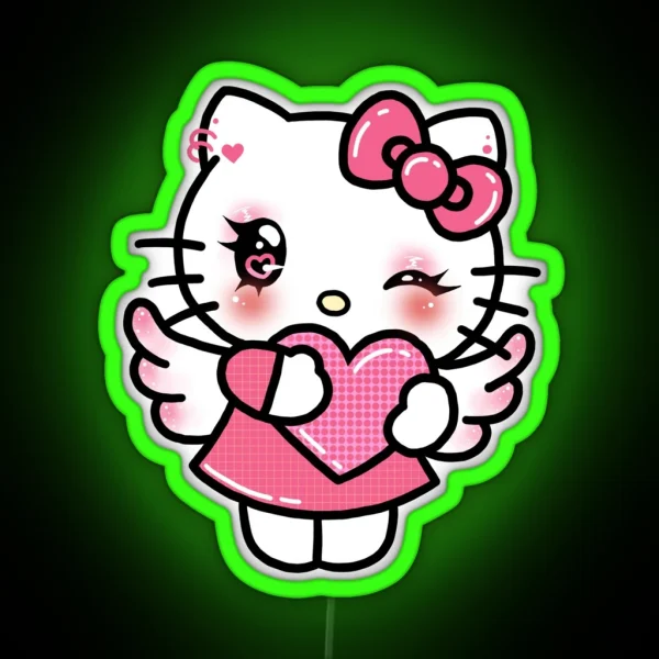 Lover Hello Kitty RGB Neon Sign
