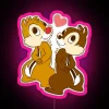 LOVING CHIP N DALE FUNNY MOMENT RGB Neon Sign - Image 6