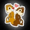 LOVING CHIP N DALE FUNNY MOMENT RGB Neon Sign - Image 4