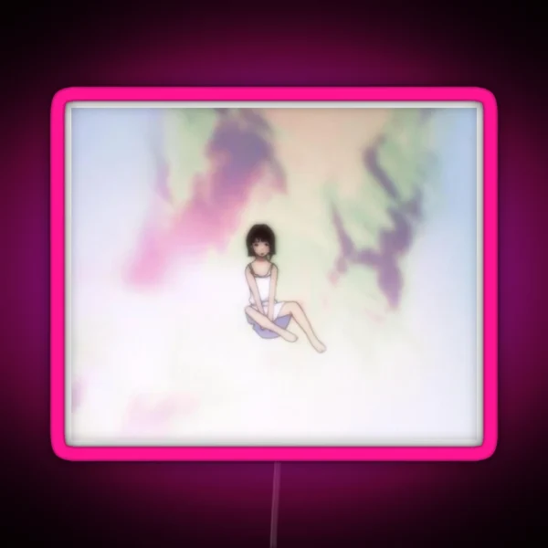 Low Poly Lain 4 RGB Neon Sign