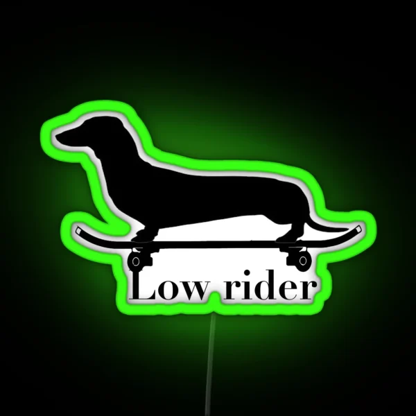 Low Rider RGB Neon Sign