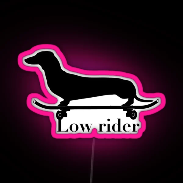 Low Rider RGB Neon Sign