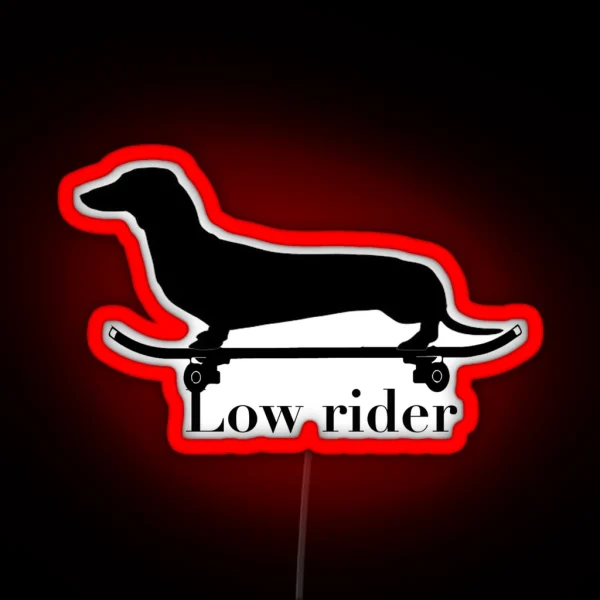 Low Rider RGB Neon Sign
