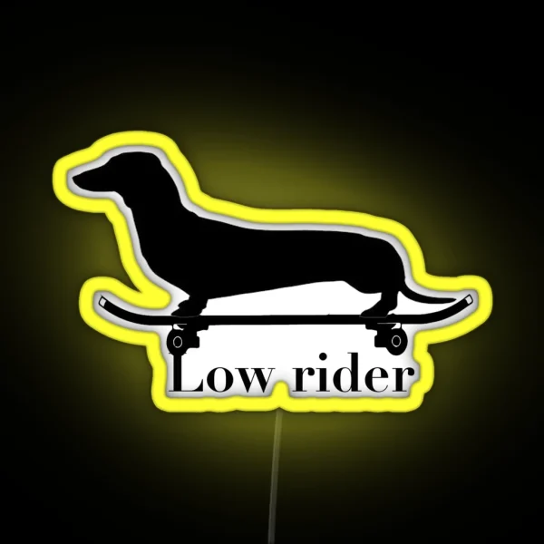 Low Rider RGB Neon Sign