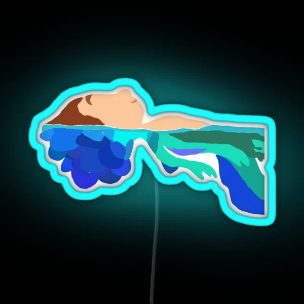 Luca In The Water RGB Neon Sign