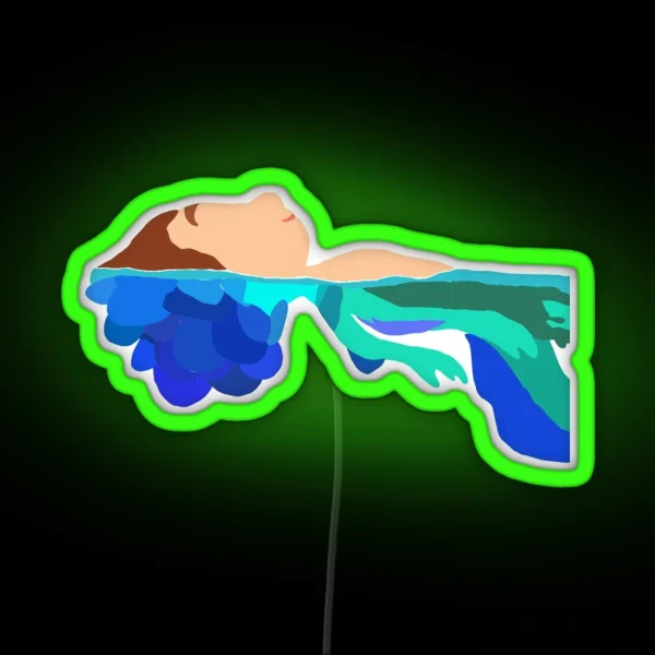 Luca In The Water RGB Neon Sign