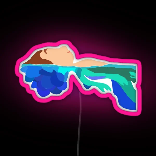 Luca In The Water RGB Neon Sign