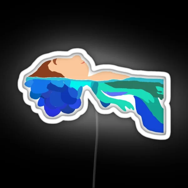 Luca In The Water RGB Neon Sign