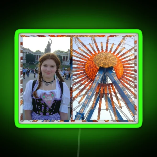 Lucinda And The Big Wheel RGB Neon Sign
