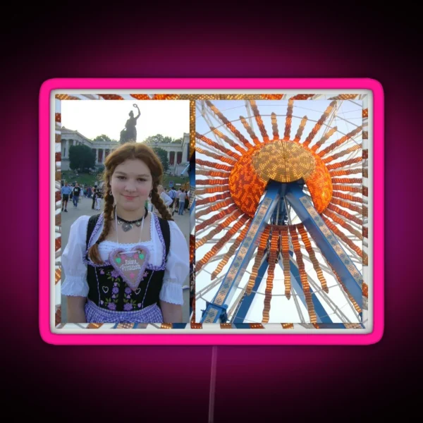 Lucinda And The Big Wheel RGB Neon Sign