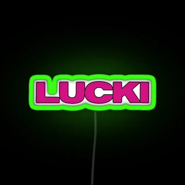 LUCKI RGB Neon Sign