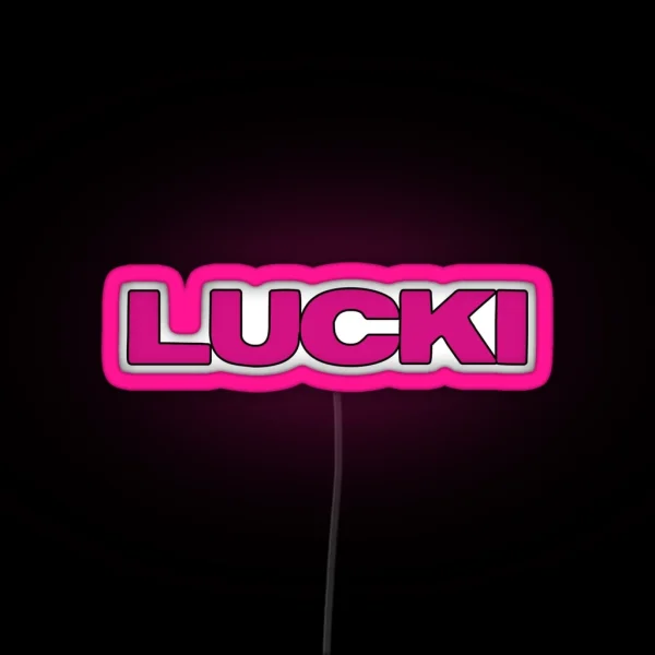 LUCKI RGB Neon Sign