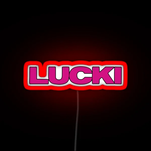 LUCKI RGB Neon Sign
