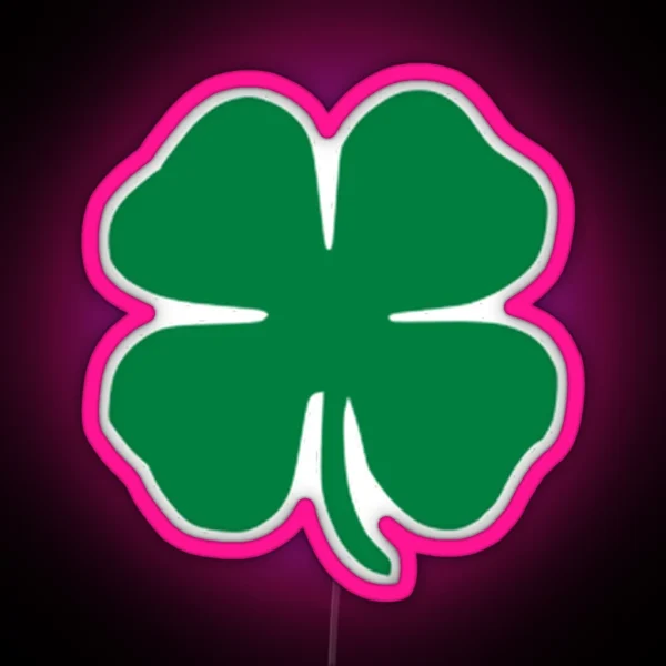 Lucky Clover RGB Neon Sign