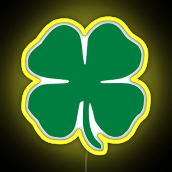 Lucky Clover RGB Neon Sign