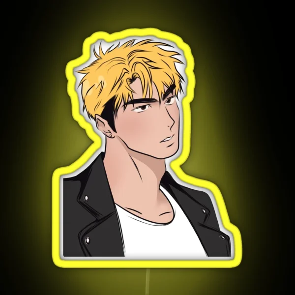 Lucky Paradise Manhwa Yaoi RGB Neon Sign