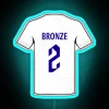 Lucy Bronze Lionesses Home LED RGB Neon Sign - Blue.
