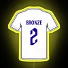 Lucy Bronze Lionesses Home Neon Sign with RGB Yellow Lighting