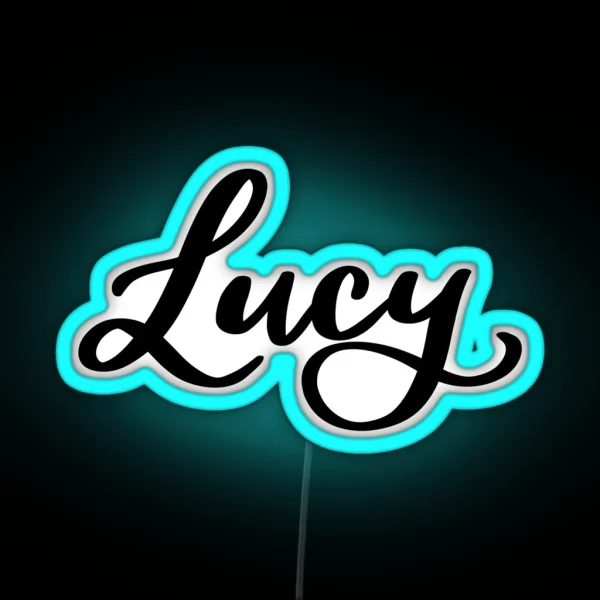 Lucy RGB Neon Sign