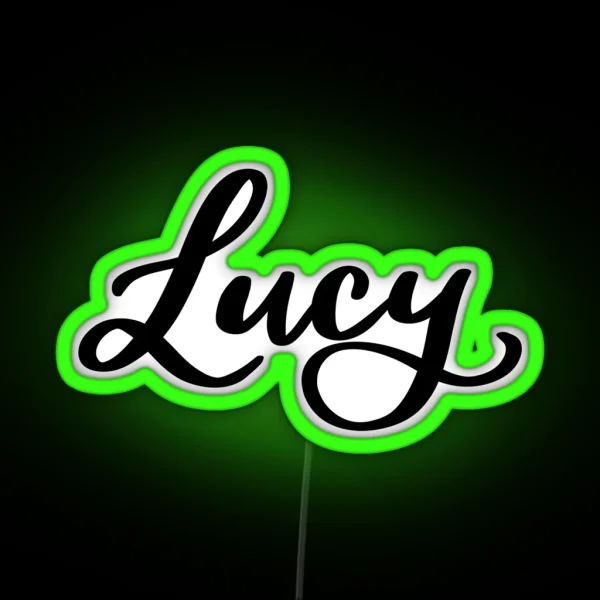 Lucy RGB Neon Sign