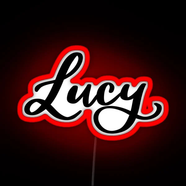 Lucy RGB Neon Sign