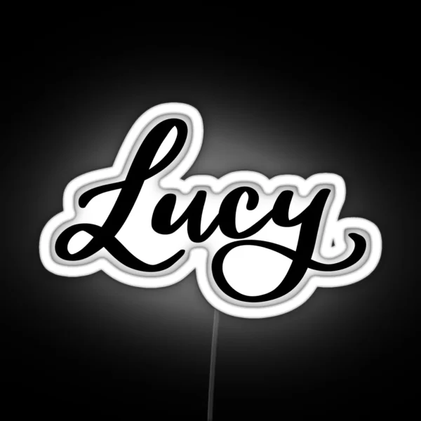 Lucy RGB Neon Sign