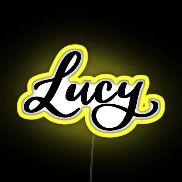 Lucy RGB Neon Sign