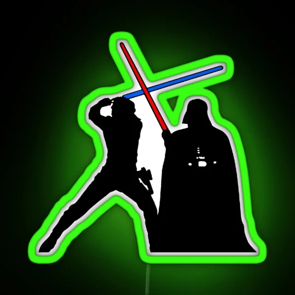 Luke Vs Vader RGB Neon Sign