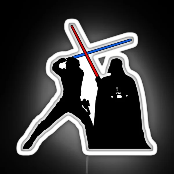 Luke Vs Vader RGB Neon Sign