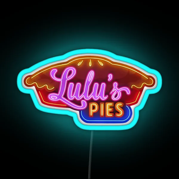 Lulu S Pies Neon Sign Waitress The Musical Broadway RGB Neon Sign