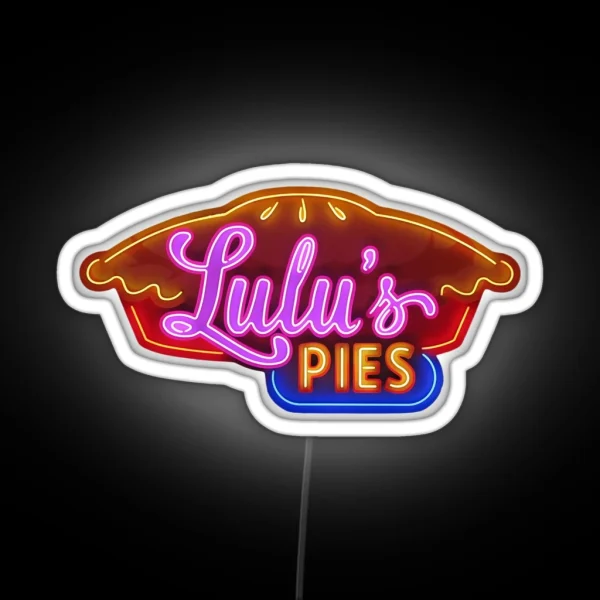 Lulu S Pies Neon Sign Waitress The Musical Broadway RGB Neon Sign