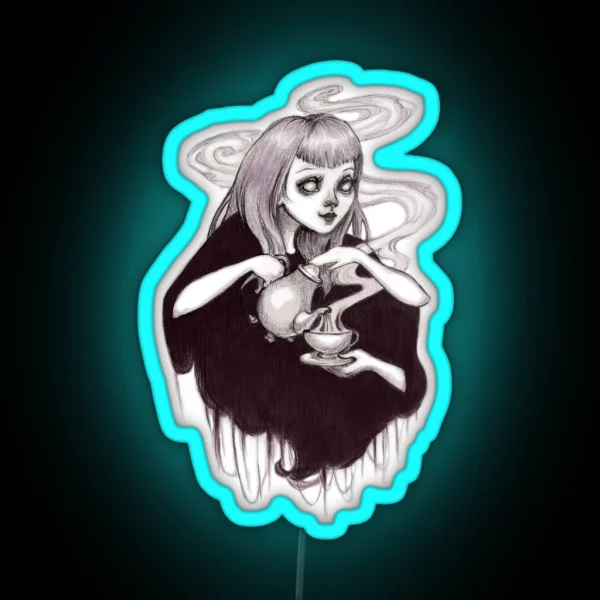 Lulu S Tea Leaves RGB Neon Sign
