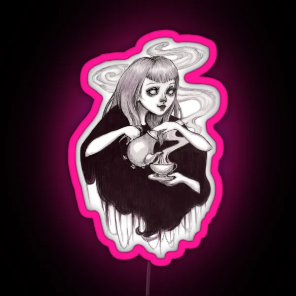 Lulu S Tea Leaves RGB Neon Sign