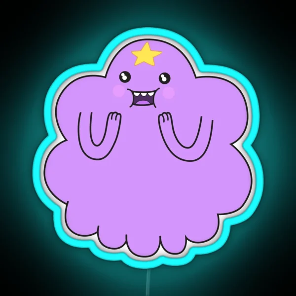 Lumpy Space Princess RGB Neon Sign