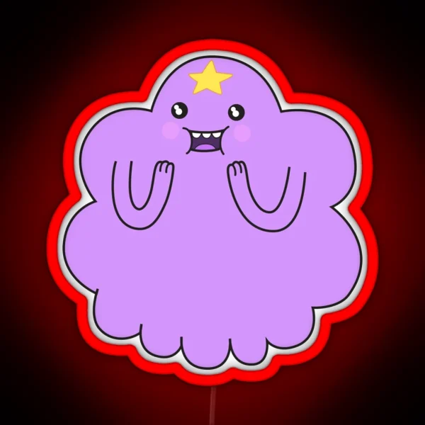 Lumpy Space Princess RGB Neon Sign