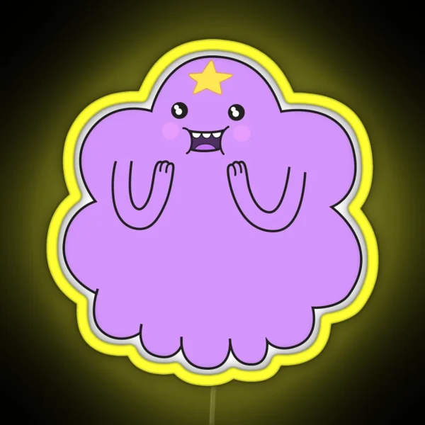 Lumpy Space Princess RGB Neon Sign