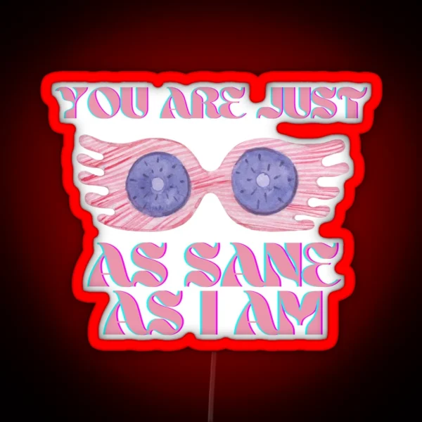Luna Quote Harry Hp RGB Neon Sign