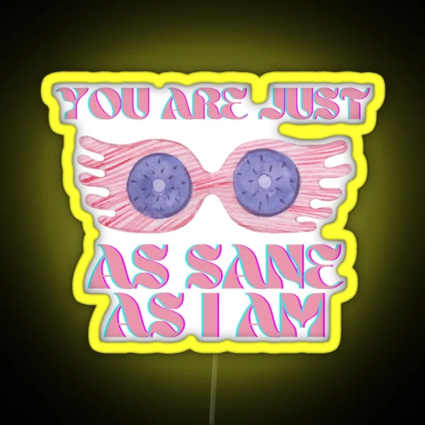Luna Quote Harry Hp RGB Neon Sign