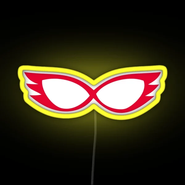 Lunar Guardian Minimalistic Design RGB Neon Sign