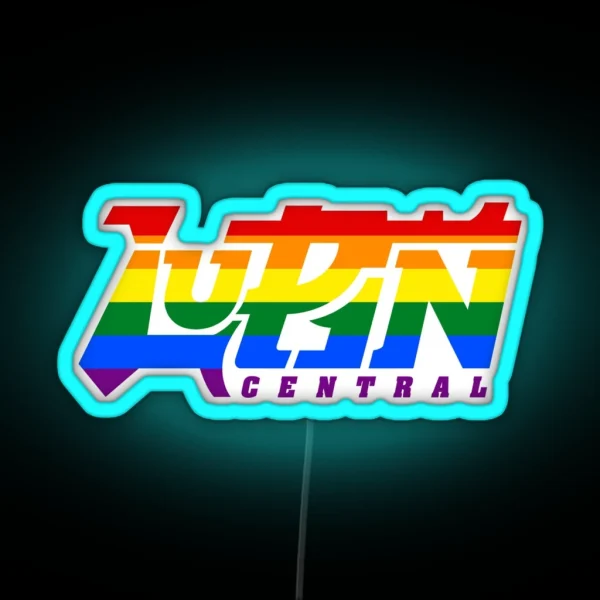 Lupin Central Pride RGB Neon Sign